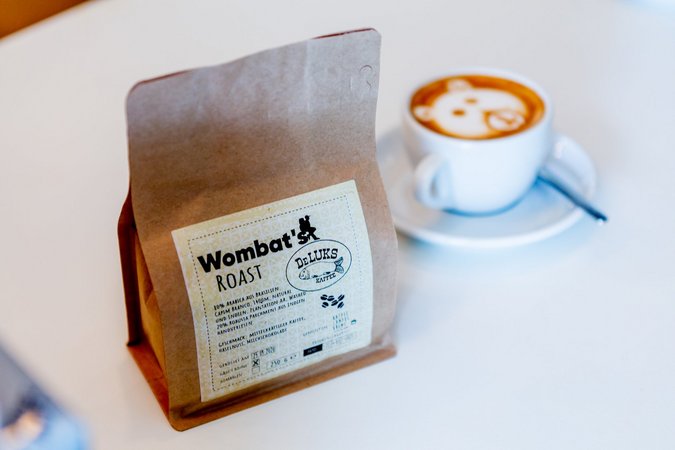 Wombat’s Roast is composed of 50% Brazilian Arabica, 30% Indian Arabica and 20% Mexican Robusta