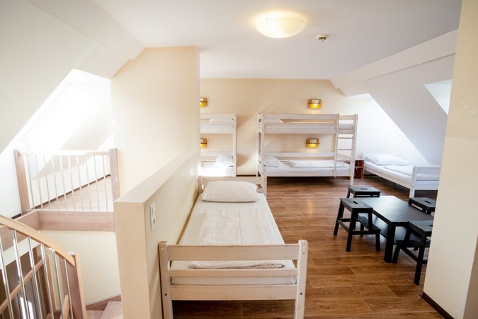 8 bed dorms at Wombat's city hostel vienna