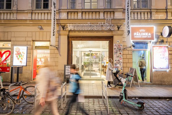 stay at Wombats city hostel budapest - central location in budapest